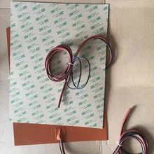 240x180 мм 230 В 200 Вт силиконовые riscaldatore letto con клейкую ленту 3м 100 k termistore силиконовый нагреватель нагревательный элемент со смолой прокладки