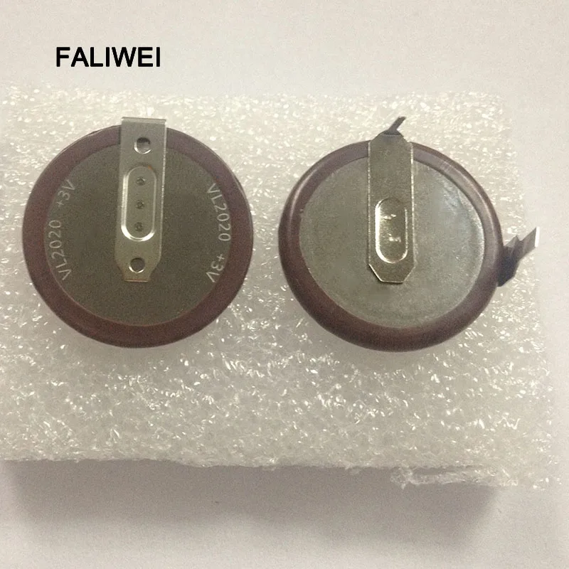 

1PCS/LOT new date code VL2020 2020 battery With Legs 90 degrees for car remote control ect./Fast shipping