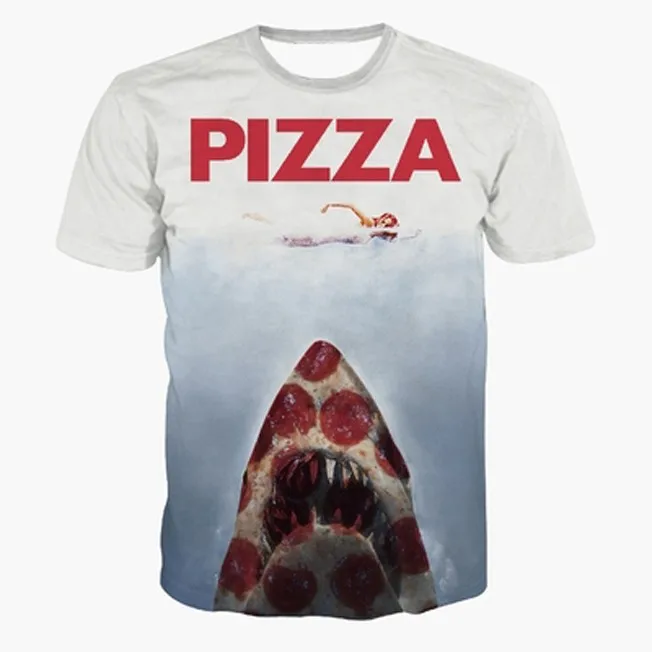 Drop-Ship-New-Arrive-Jaws-Deadpool-T-shirts-Women-Men-Summer-Hipster-3D-t-shirt-Comics
