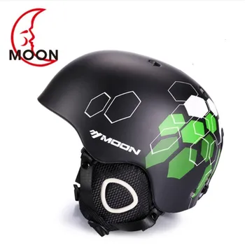 

MOON ski helmet autumn and winter adult snowboard skateboard safety sports ski helmet hot outdoor men's riding equipment S-XL