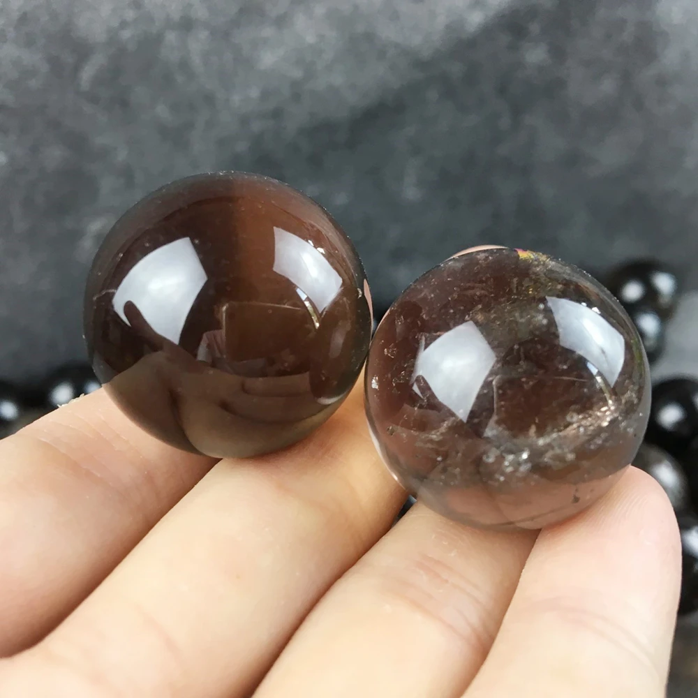 smokey quartz sphere crystal ball (2)