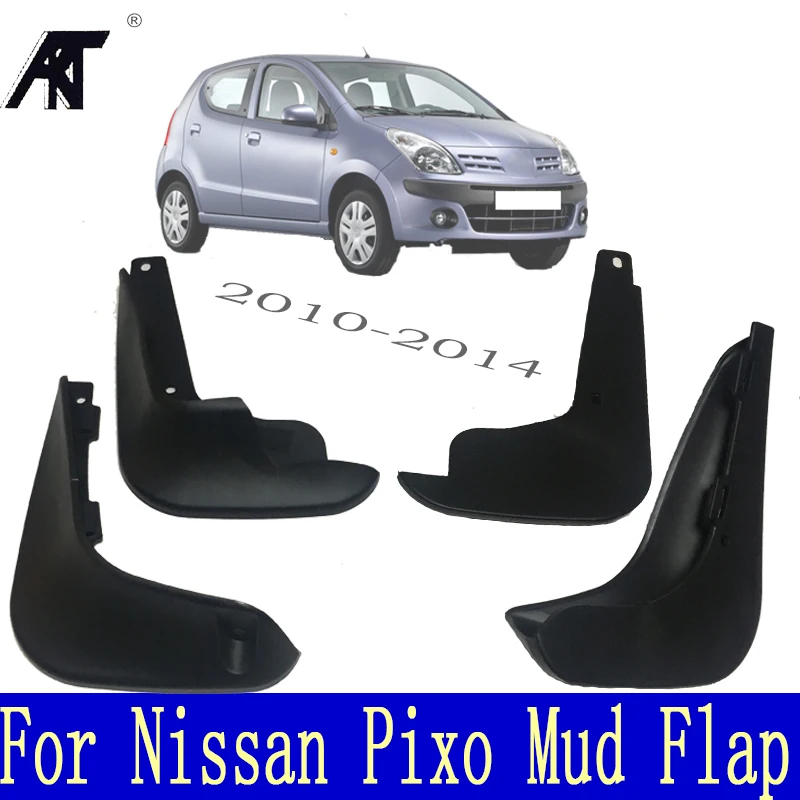 Автомобиль Брызговик s для Suzuki Alto/A-Star Nissan pixo 2009- mudflaps брызговики брызговик 2010