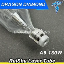 Ruishu A6 130W CO2 Laser Tube for CO2 Laser Engraving Cutting Machine with wooden case box package