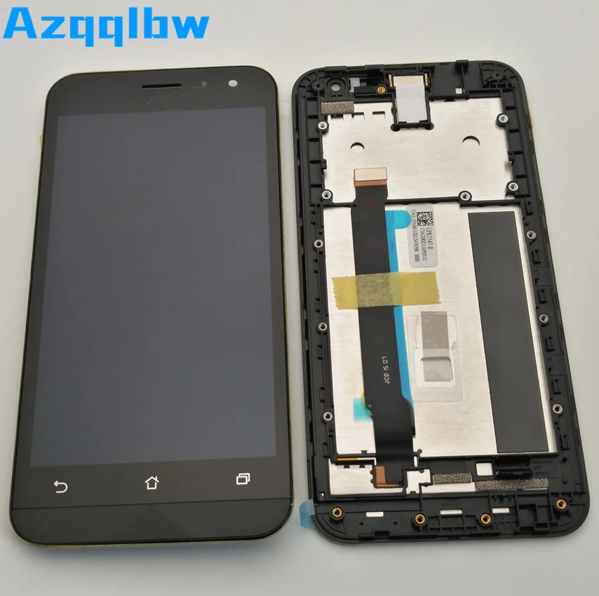 Azqqlbw 5 0 &quotдля ASUS Zenfone 2 ZE500CL ЖК-дисплей + Сенсорное Стекло экрана цифрователя для с