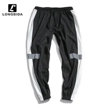 New Fashion Reflective Men Sweatpants Loose Men Joggers Pants Men Streetwear Pant Hip Hop Sportswear Track Harem Pants Plus Size