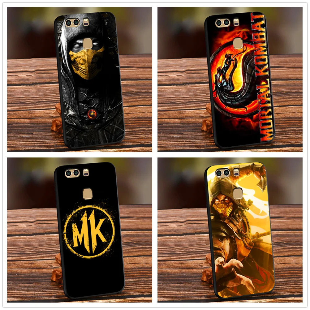 

Mortal Kombat 11 luxurious tpu fundas cover case For Huawei p8 p9 p10 p20 p30 lite p8lite2017 p9lite2017 coque shell