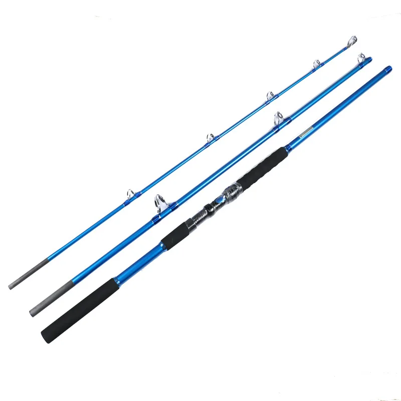 

3/3.3/3.6m 3 sections carbon fiber ultra heavy spinning boat jigging rod