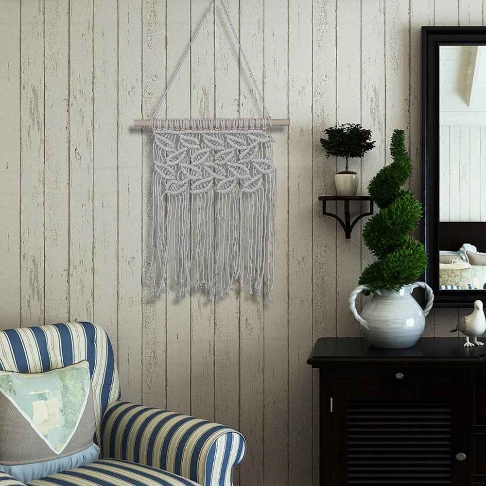 

macrame wall hanging nordic macrame cotton tapestry large tapestry bedroom home party wedding decoration gift for women men