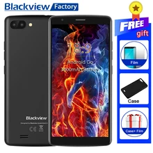 Blackview A20 1 GB 8 GB 3000 mAh Cep Telefonu Android GITMEK Çift Arka Kamera smartphone MTK6580M Quad core 5.5
