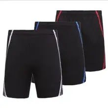 Новые женские мужские шорты для бадминтона, теннисные шорты из полиэстера для настольного тенниса, дышащие спортивные черные шорты Волан