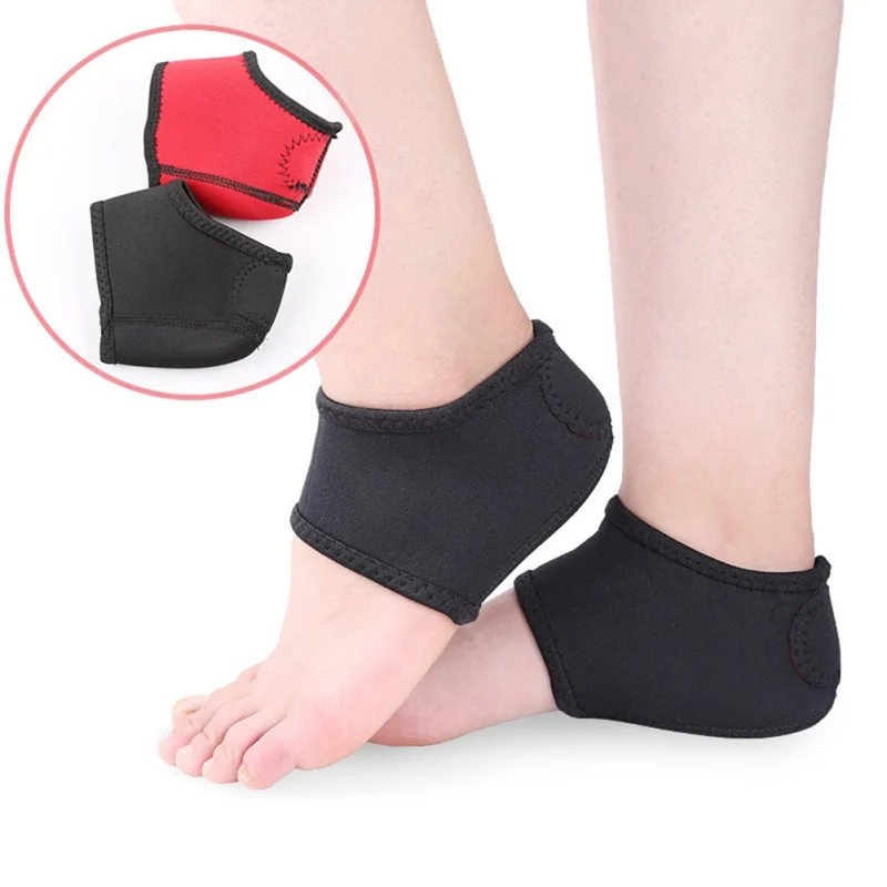 

Pair Of Plantar Fasciitis Heel Spurs Pads Heel Ankle Wrap Pads Pain Relief Neoprene Wrap Heel Socks Winter Keep Warm