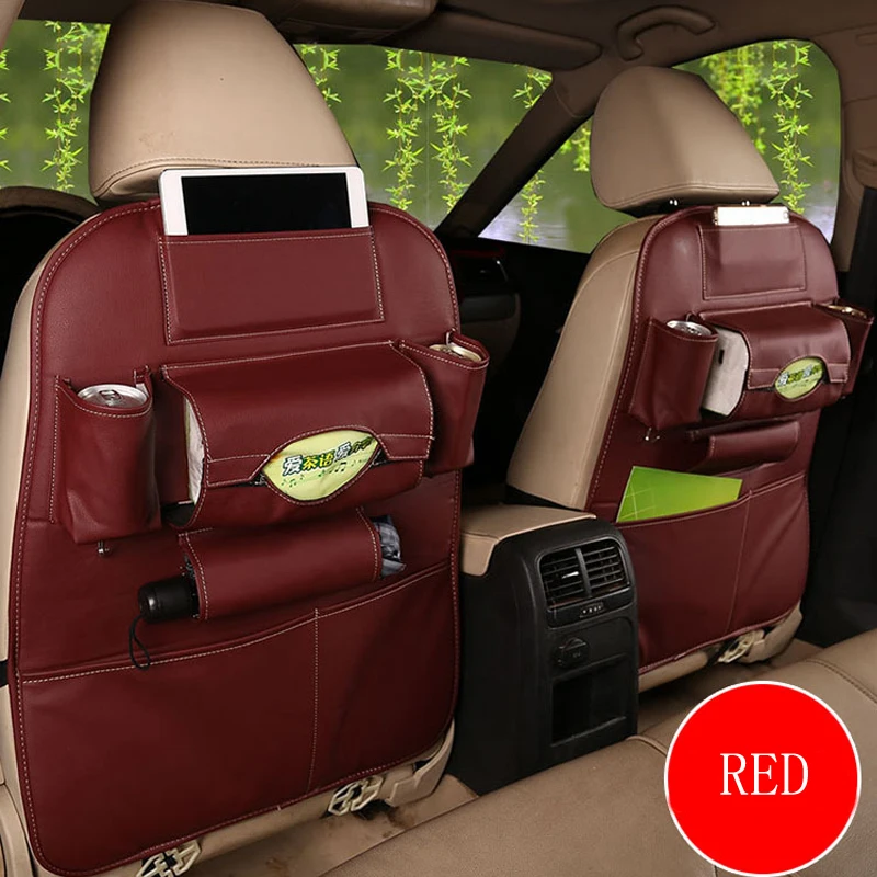 

2019 New Car seat storage bag Hanging bags car seat back bag Car child safety seat car steat back bag Multifunction storage box