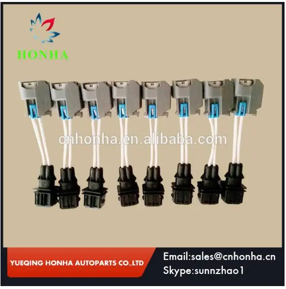

2 Pin female and male LS1 LS6 LT1 EV1 ENGINE WIRE HARNESS TO LS2 LS3 LS7 EV6 INJECTOR ADAPTERS