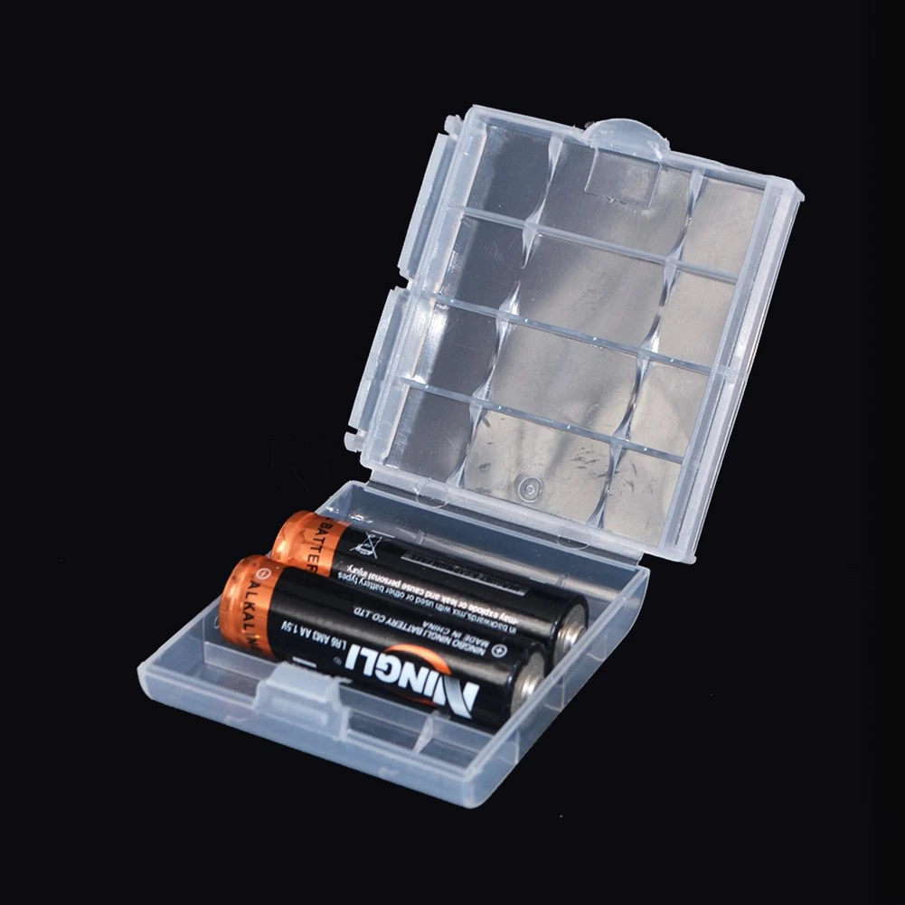 

YCDC Fit 2* 18650 lithium Battery Storage Box for Rechargeable Batteries Hard Bag Cover Cells Hard Plastic Case Accumulator