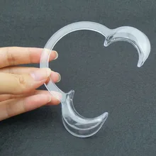 1PCS Transparent Oral Care Dental Teeth Whitening Cheek Retractor Medical Equipment For Dentist Open Mouth Diagnostic-tool