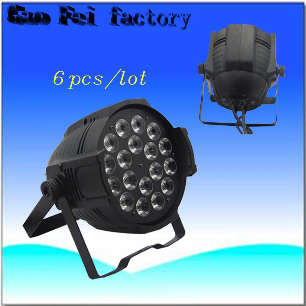 

led par 18x12w dmx wash Light RGBW 4in1 for led wall wash light