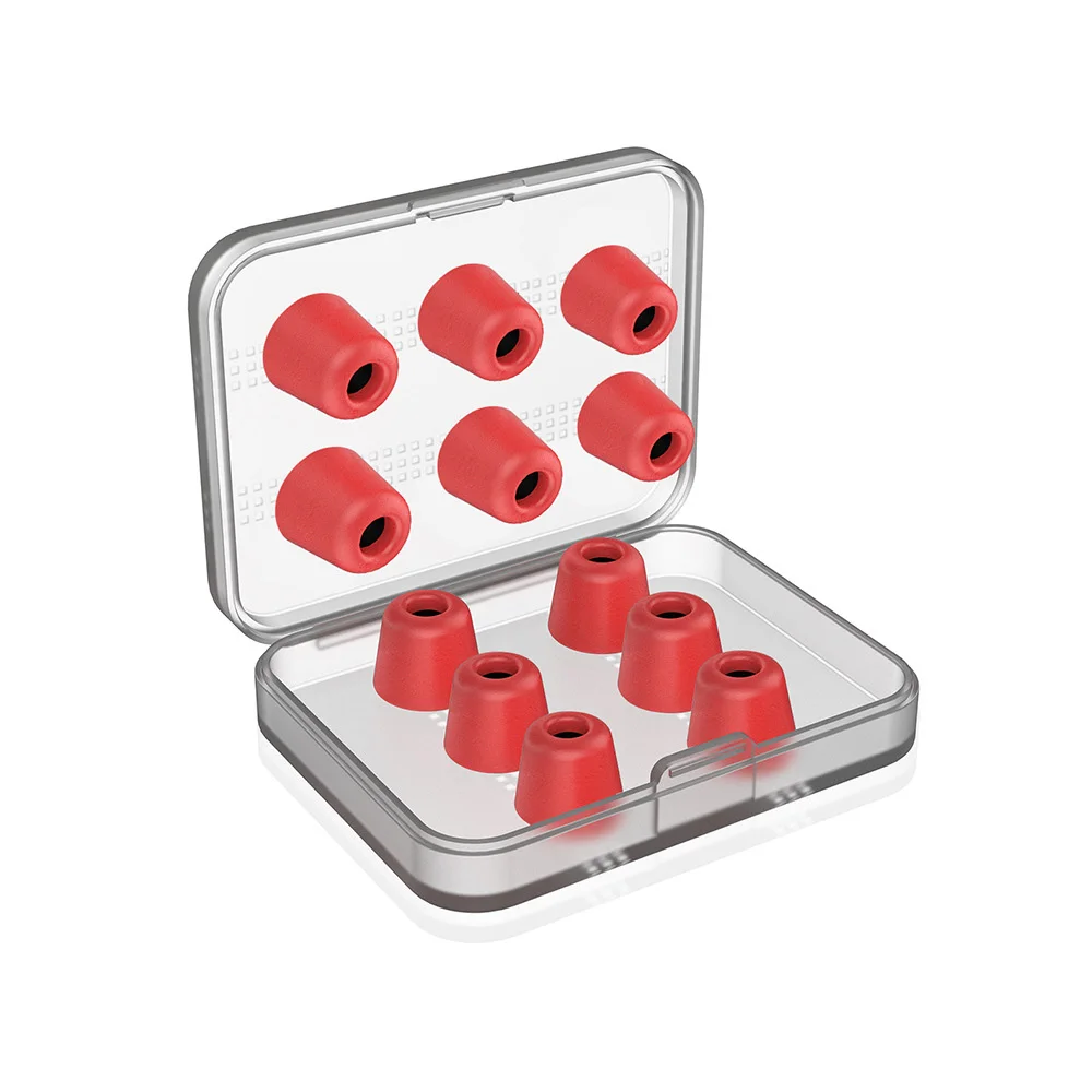 

Earphone Tips Memory Foam Ear Tips For Kz Earphones Cups 6 Pairs Foam Tip Ear Pads For all In Ear Earphone Headphone Accessories