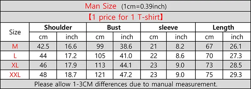 men size