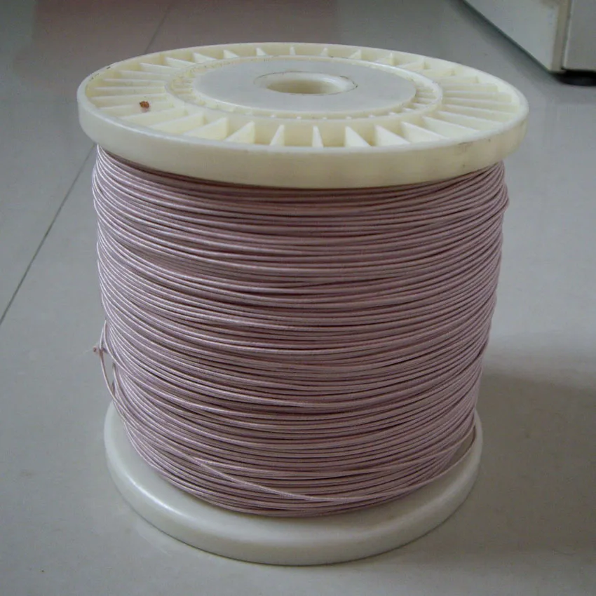 

0.1x60 shares Litz wire multi-strand copper wire polyester filament yarn envelope envelope 30 meters/pc