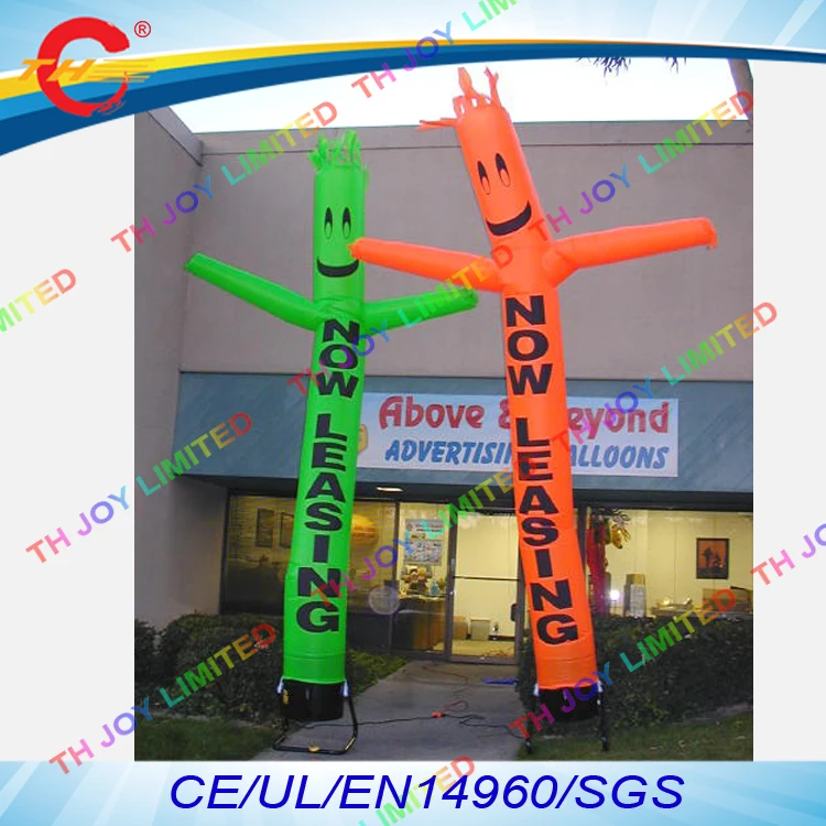 free air shipping to door,5m high outdoor Advertising Inflatable Air Dancer,sky Dancer With  Printing