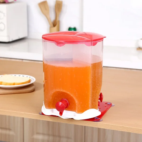 

Convenient Practical Three Grid Drink Dispenser for Home