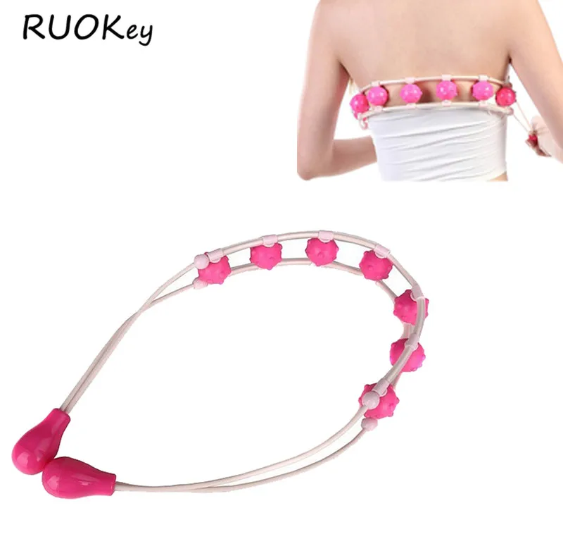 Multi Effect Waist Shoulder Massage Roller belt Waist shoulder back
