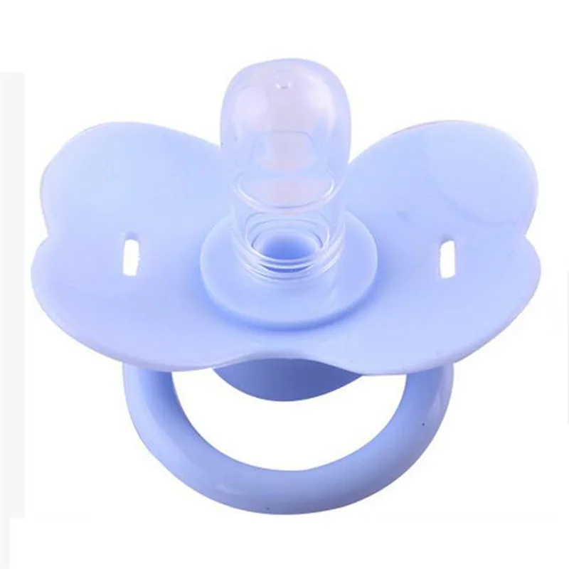 Toy Silicone Pacifier Soother Holder Dummy Mouth Nibbler Baby Nipple