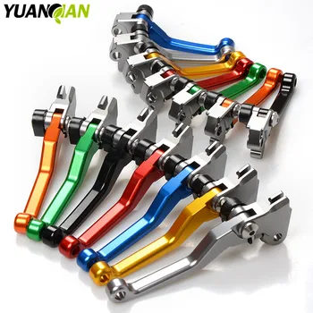 

For Yamaha WR 250F 400F 450F WR250F WR400F WR450F for Kawasaki KLX450R One Pair Top Quality CNC Pivot Brake Clutch Levers