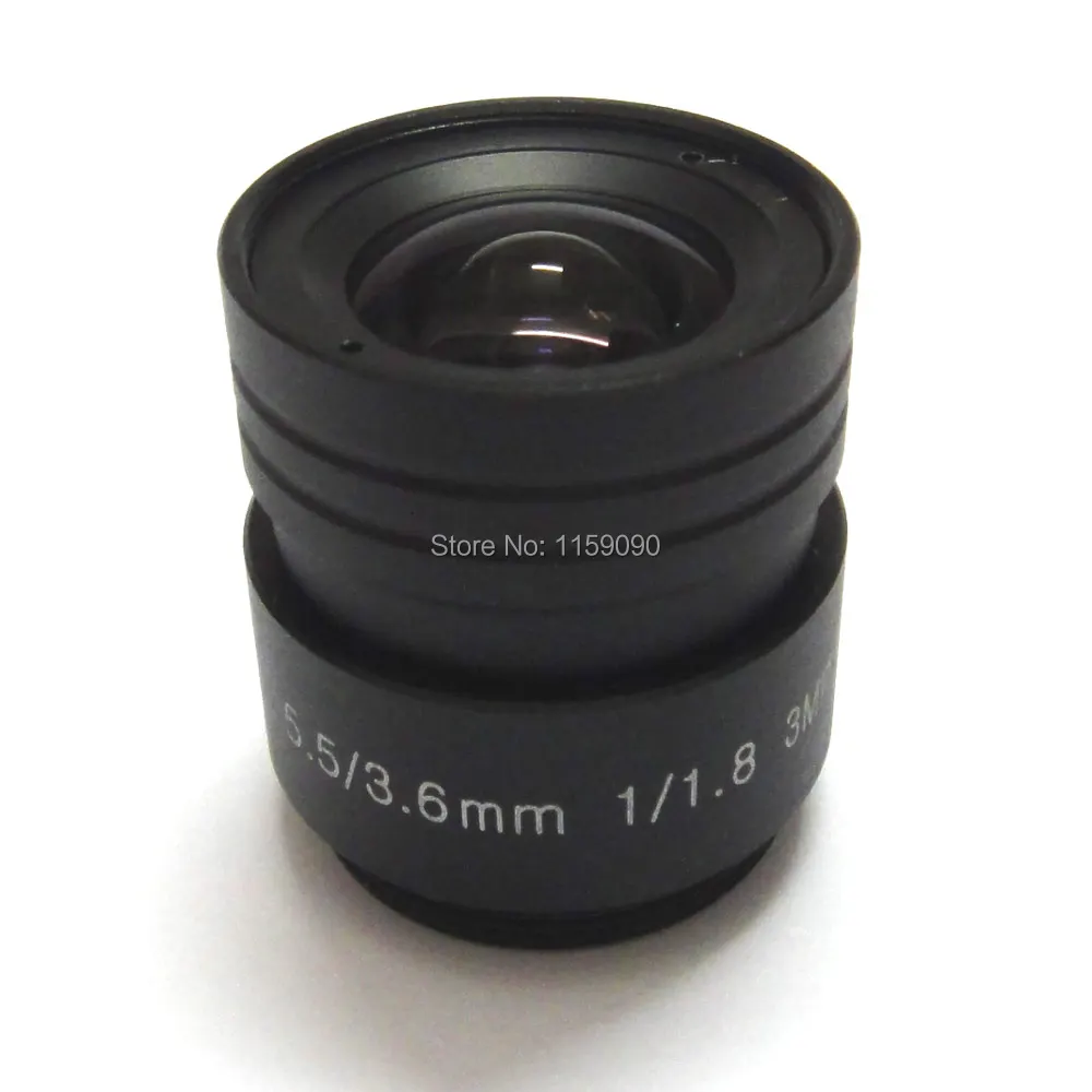 

3.6mm wide angle IR CS Lens CCTV Starlight 3MP HD low illumination for Camera