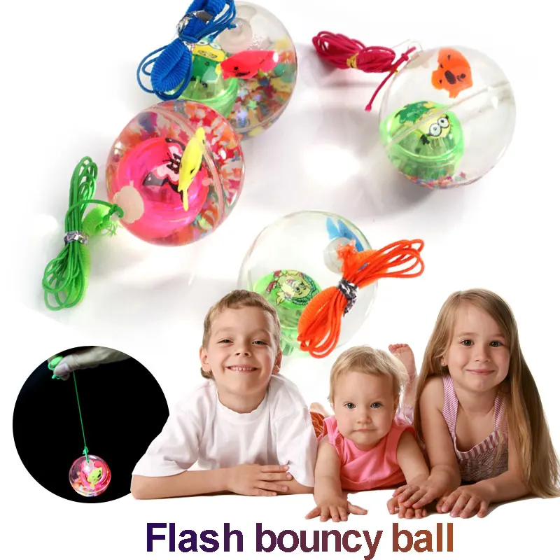 2019 Забавный Легкий танцевальный шар хрустальный шар игровой резиновый прыгающий шар для игрушки Прямая доставка