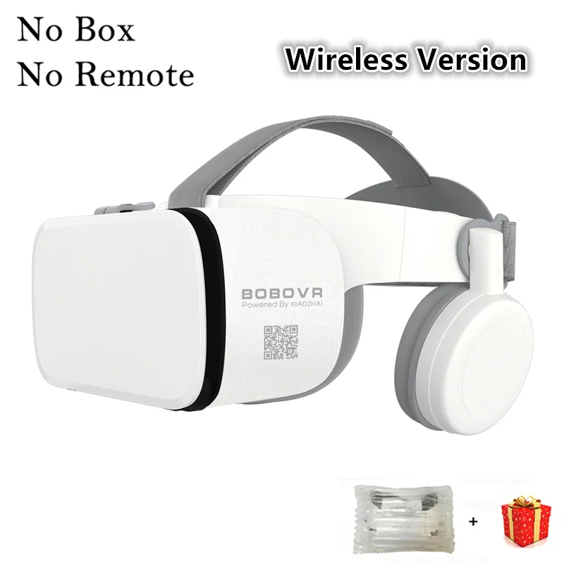 Bobo VR Bobovr Z6 стерео веар вр виар шлем 3D видео очки виртуальной реальности для iPhone Android смартфонов смартфона 3 D VR умные игр смарт дополненной телефона комплект видеоочки с экраном контролерами дополненная - Цвет: No Box No Remote
