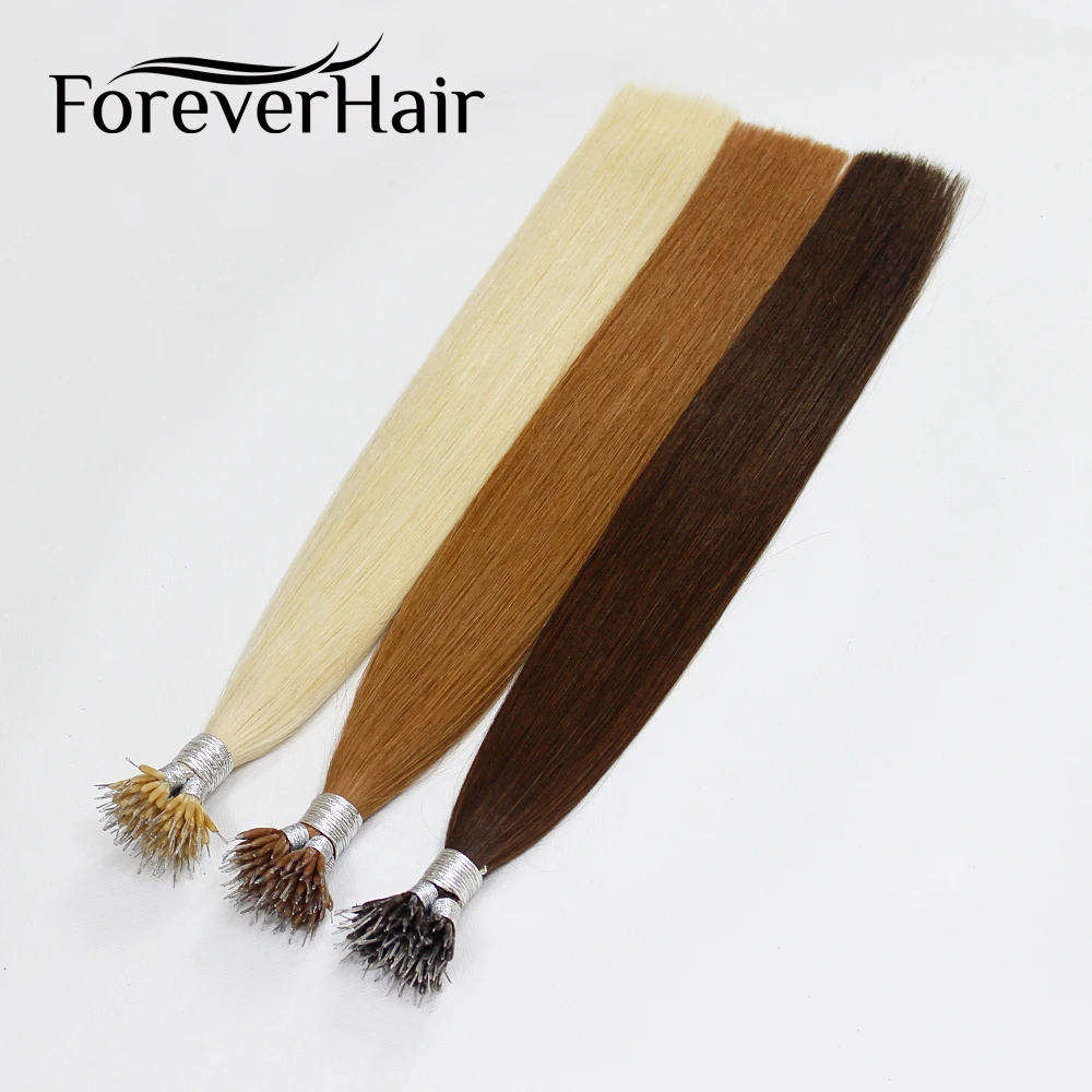50 шт. прямые европейские кератиновые волосы 0 8 г/локон 16 &quot18&quot 20&quot|hair nano|ring ringhair