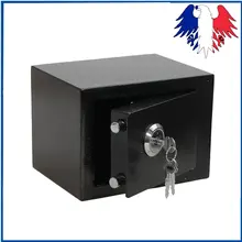 Прочная качественная Прочная Железная сталь, черный ключ с управлением, сейф для денег, для дома, офиса, дома, Новое поступление