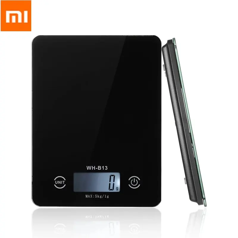 

XIAOMI 3Life 5KG/1G Accurate Touch Screen Kitchen Food Scale LCD Backlight Digital G/LB/OZ for Baking Cooking Tare Function
