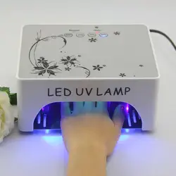 Светодиодная лампа UV Сушилки для ногтей Книги по искусству Маникюр гель для ногтей Дизайн ногтей Инструменты отверждения салон дома