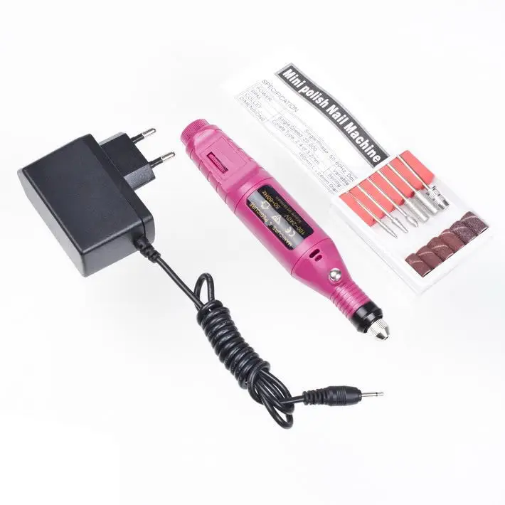 Portable Electric Nail Clipper Nail File Manicure Pedicure Sets Health