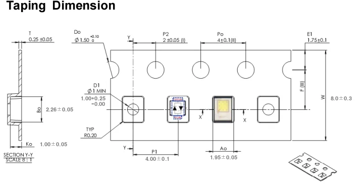 100 шт./лот SMD 3W 3V чипы белый 700mA для мобильного телефона камеры Вспышка фонарь светильник DV(цифровое видео) применение 2,0*1,6 мм