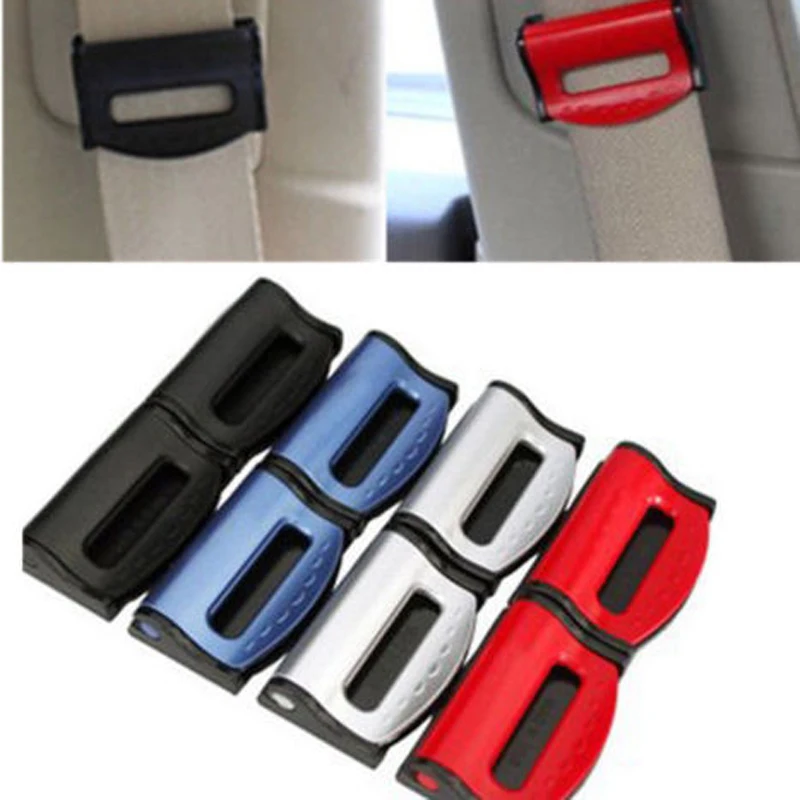 Youwinme 2Pcs Car Stying ABS Safety Seat Belt Clip Auto Stopper Buckle