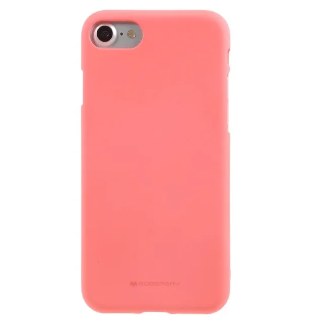 Mercury Goospery яркие цвета силиконовый мягкий на ощупь Желе матовый чехол для телефона для iPhone 11 Pro Max 6 6S 7 8 Plus X XS Max XR - Цвет: Pink