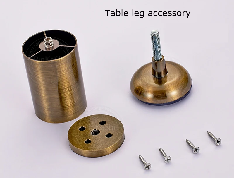 2 pcs Metal Furniture Leg ancient bronze color cabinet foot TV desk leg sofa foot adjsutable brushed gold coffee table legs 15cm