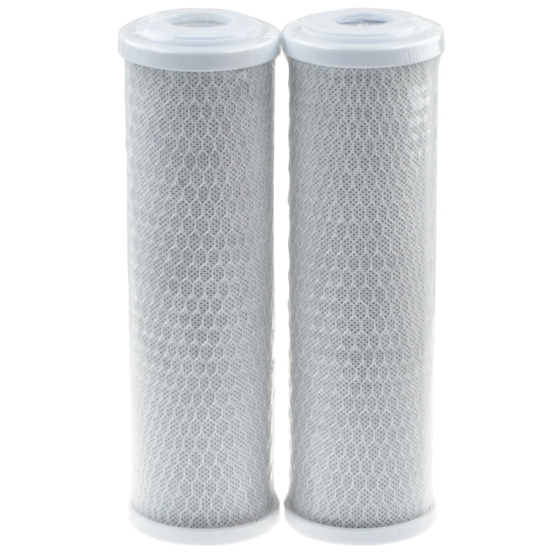 ATWFS 2pcs 10 Inch Block Carbon Filter Water Purification Universal Water Filter Activated Carbon Cartridge Reverse Osmosis ATWFS 2pcs 10 Inch Block Carbon Filter Water Purification Universal Water Filter Activated Carbon Cartridge Reverse Osmosis