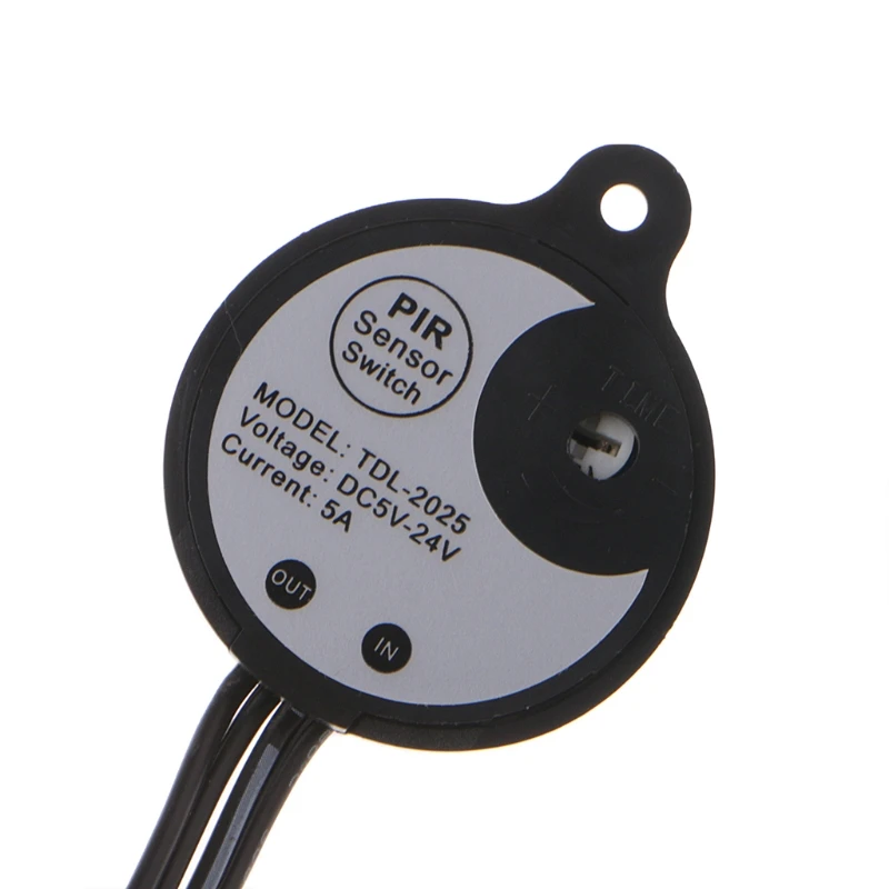 

DC 5-24V/5A With Plug For LED Strip Human Body Infrared PIR Motion Sensor Switch J6PD Wholesale dropshipping