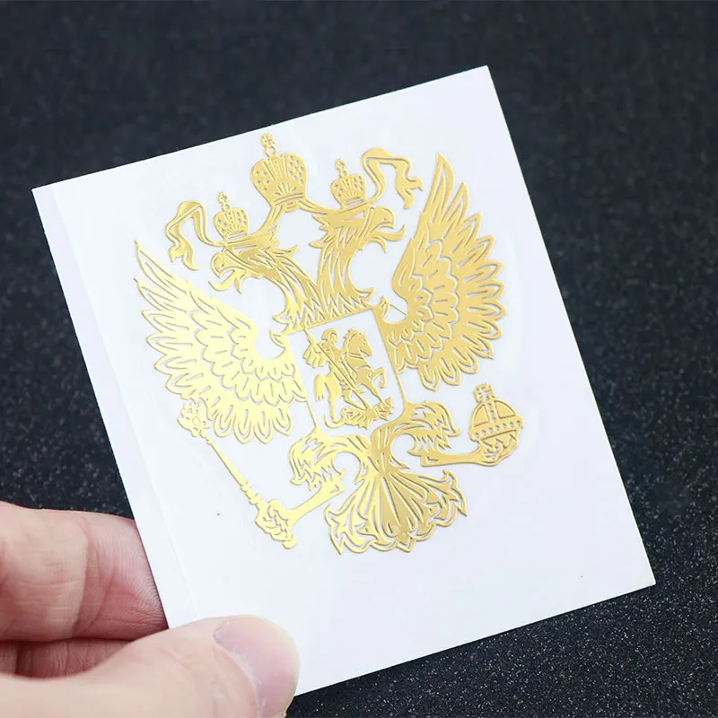 Russian National Emblem Car Stickers Phone Case Decals Reflective