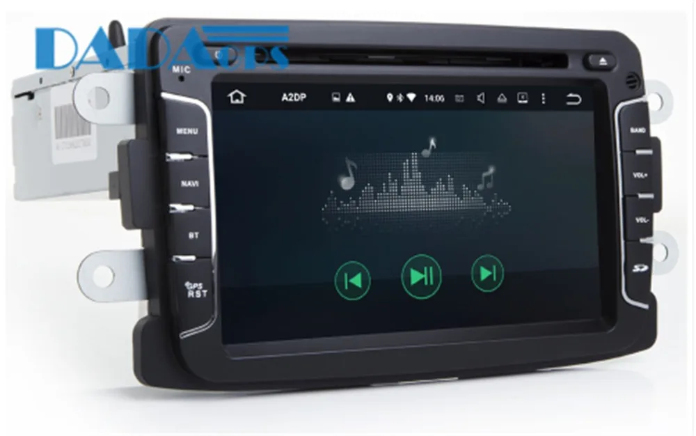 Cheap Newest Android Car Radio DVD Player GPS Navigation Stereo Unit for Dacia Sandero Duster Renault Captur Lada Xray 2 Logan 2 Video 2