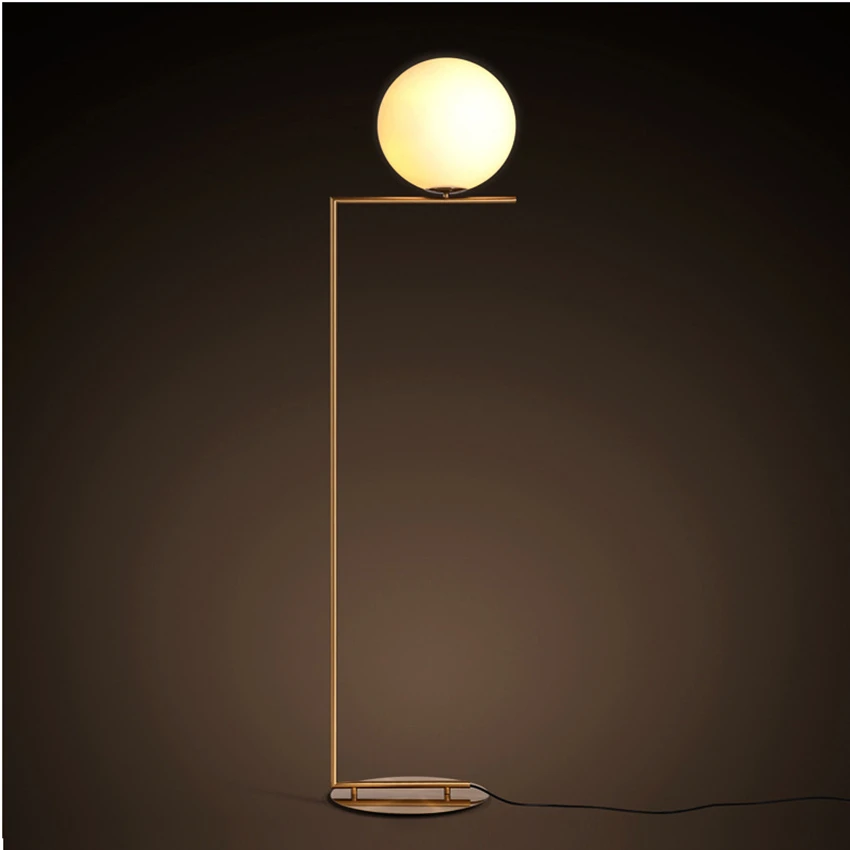 Современный минималистичный Золотой шикарная Напольная Лампа светодиодный светильник vloerlamp торшер стоящая лампа гостиная спальня