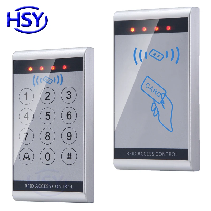 

HSY RFID Card Entry Lock Single Door Access Control Standalone Keypad Card Keytag Reader