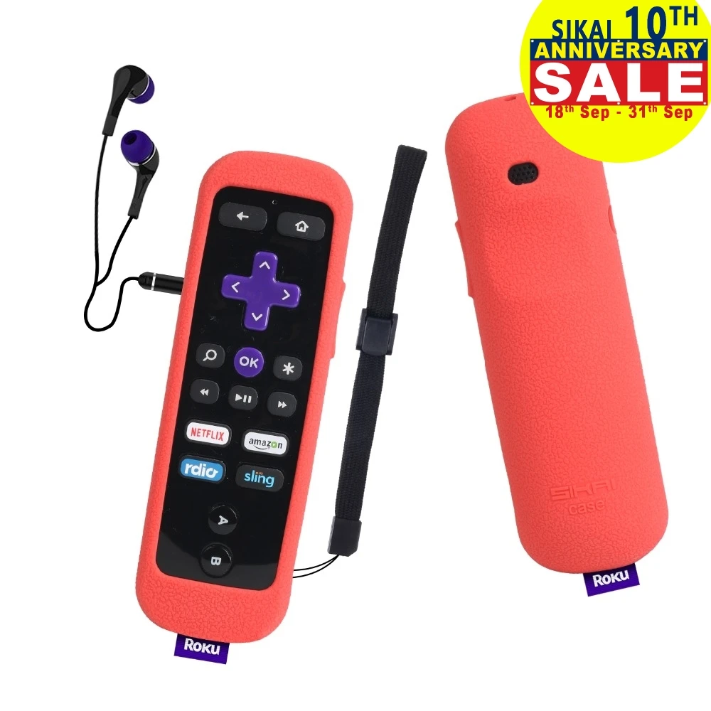 

Original SIKAI Case for Roku Gaming Remote Case For Roku 2 3 4 ( 4230 and 4200 4210 ) RC54R for Roku Premiere+ Remote
