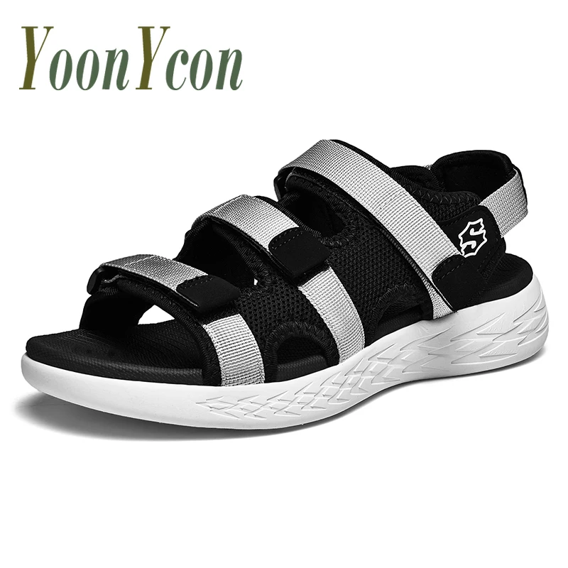 

2019 Men Shoes Summer Breathable Sandals Plus Size 39-46 Sandal Men Shoes Casual Beach Slippers Mens Fashion Shoes Leisure