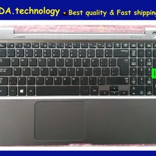 Wellendorff абсолютно новая клавиатура для SAMSUNG lcd 15," NP700Z5A NP700Z5B NP700Z5C EU клавиатура Topcase тачпад C крышкой