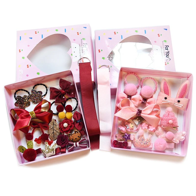 Girls Cute Hair Accessories Gift Box-4